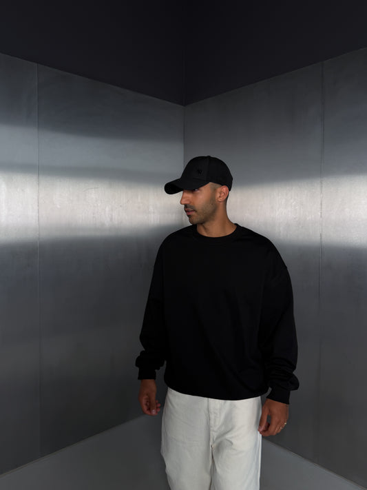 Black Sweater "don't forget it's all for fun"