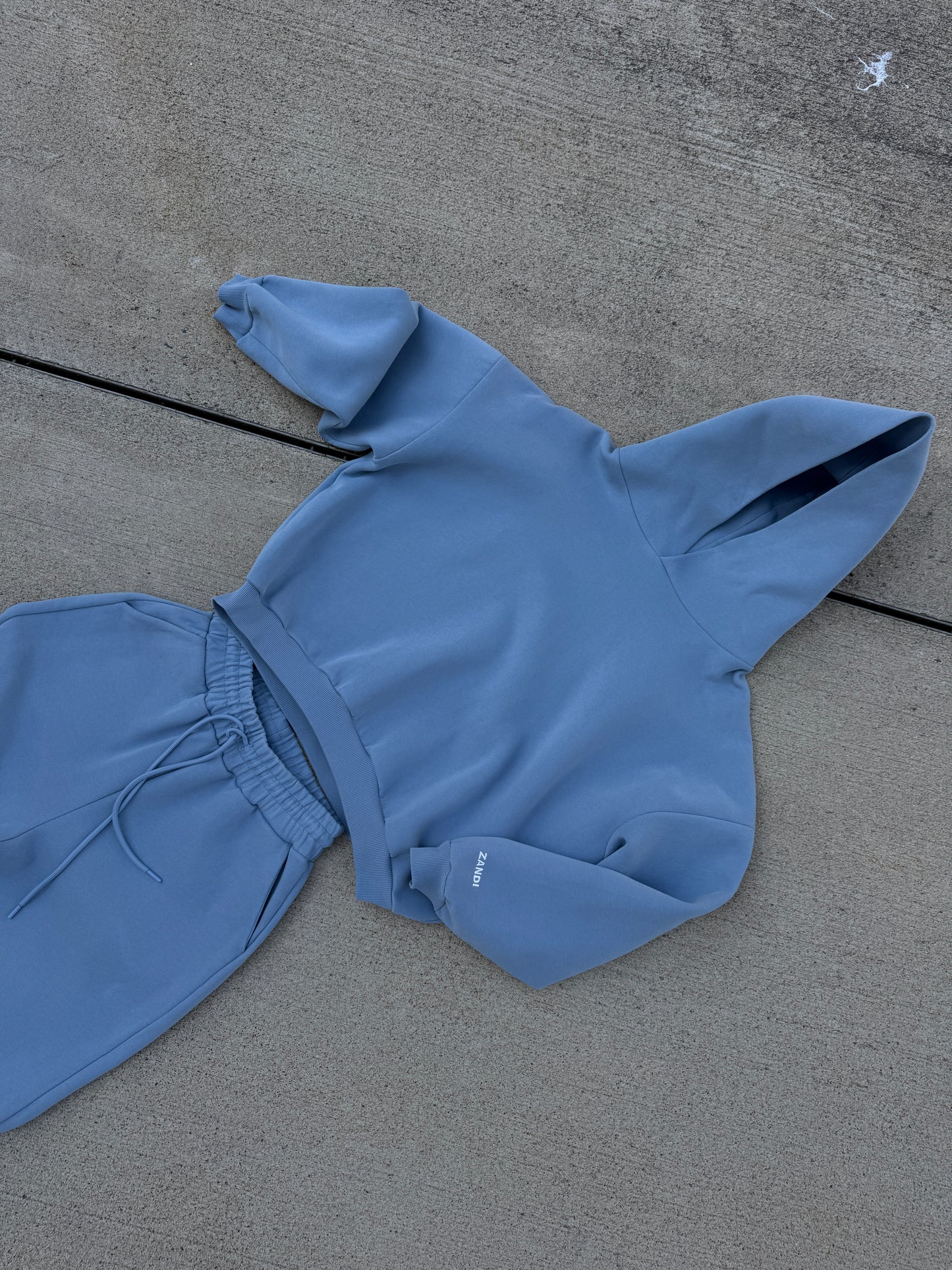 Laminated Jogger Set