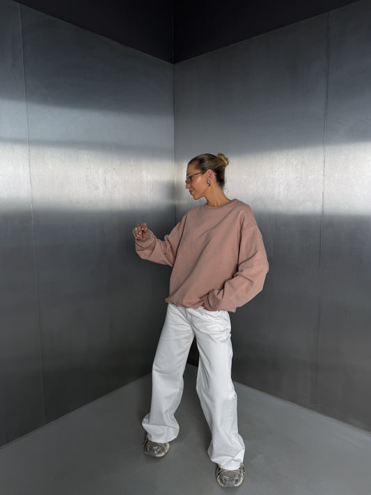 Baby pink Sweater "don't forget it's all for fun"