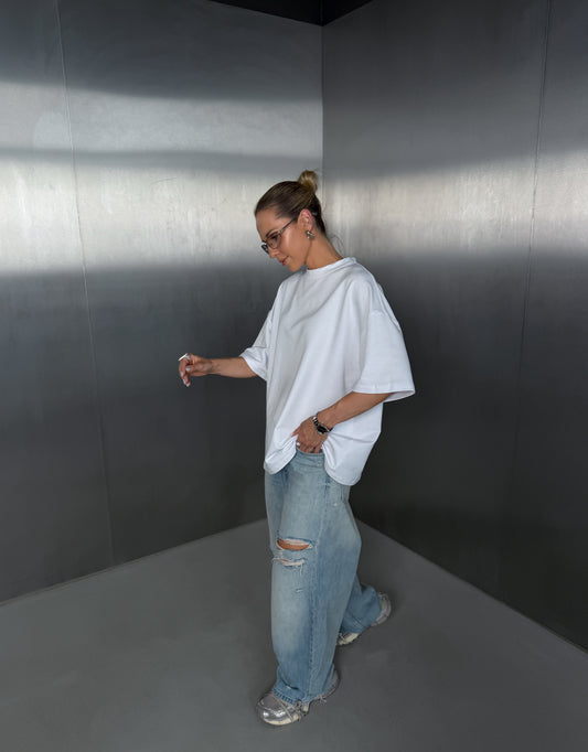 Off-white Tee 'what if it all works out'