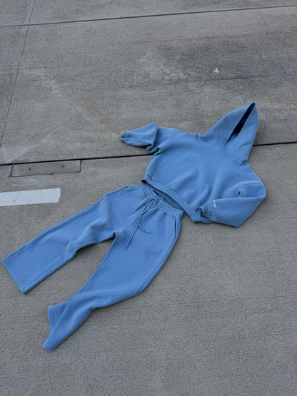 Baggy Joggers in Baby Blue