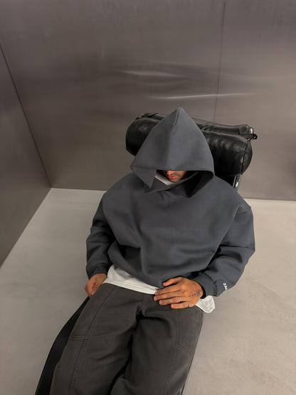 Laminated Hoodie in Graffiti