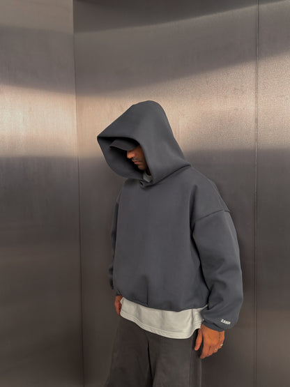 Laminated Hoodie in Graffiti