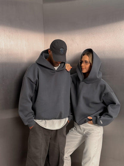 Laminated Hoodie in Graffiti